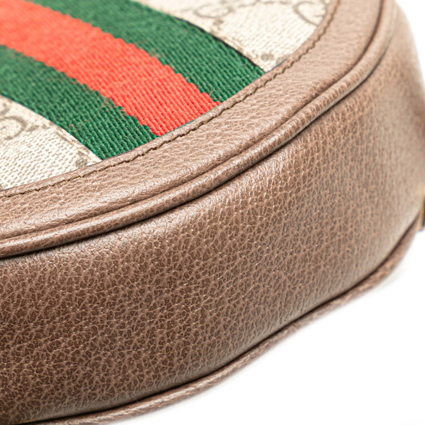 Gucci Gg Supreme Ophidia Backpack 598661 Beige Brown Leather