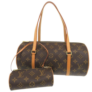 Louis Vuitton Papillon 30 Nume Leather Monogram M51385 Brown Handbag Lv 0575Louis Vuitton