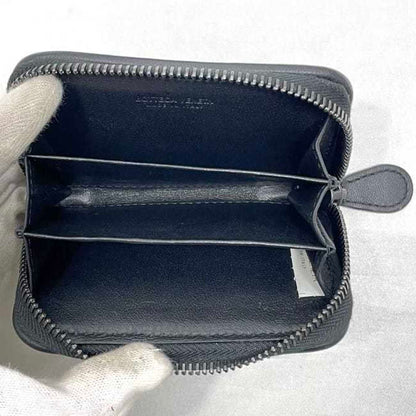 Bottega Veneta Coin Case Ec-23082 Black Intrecciato Leather P02783203X Bottega Veneta Mini Wallet