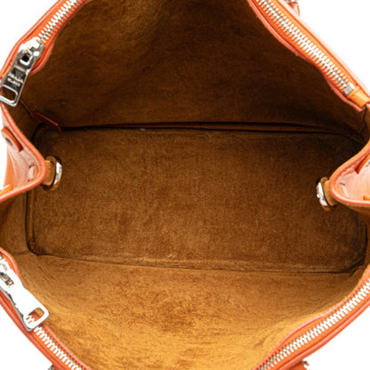 Prada Galleria Triangle Logo Plate Handbag/Shoulder Bag