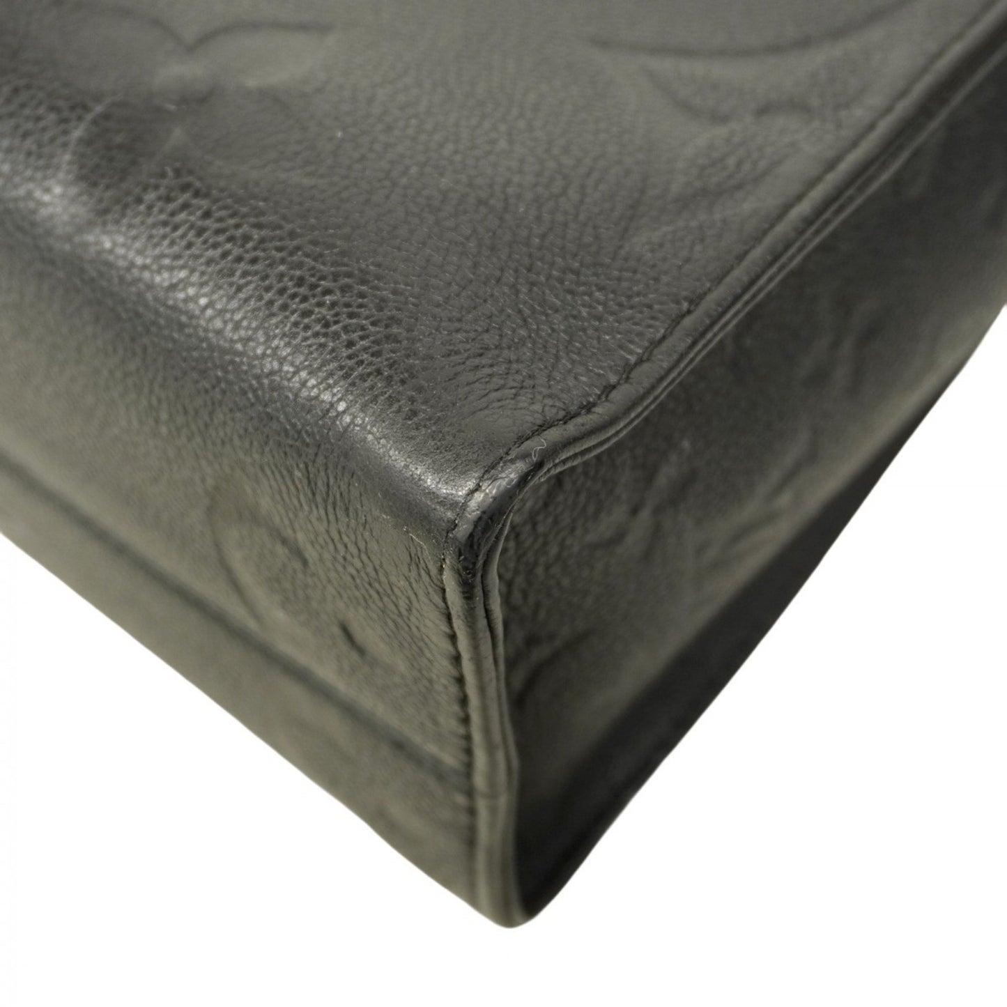 Louis Vuitton Monogram Empreinte On-The-Go Pm Handbag M45653 Noir 2-Way Bag