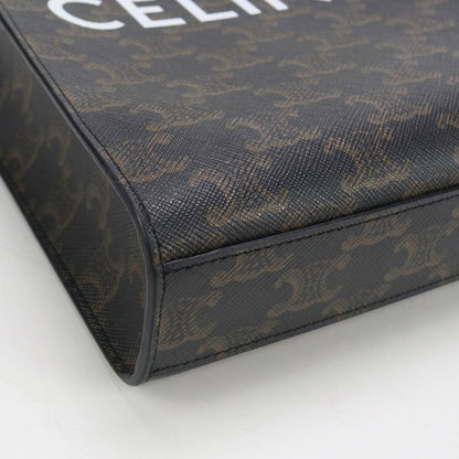 Celine Mini Vertical Cabas Triomphe Canvas Tote Bag 194372Bzk.04Lu