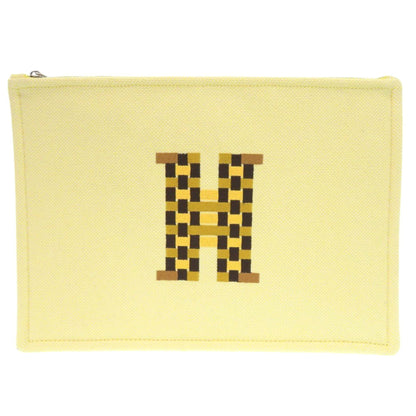 Like New Hermes H Tissage Flat Pouch