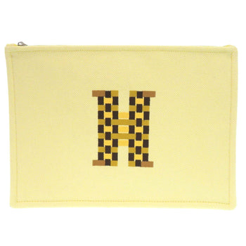 Like New Hermes H Tissage Flat Pouch