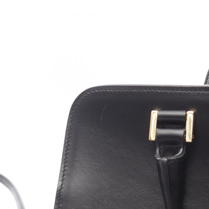 Yves Saint Laurent Saint Laurent Paris Monogram Baby Cabas Handbag In Black Leather