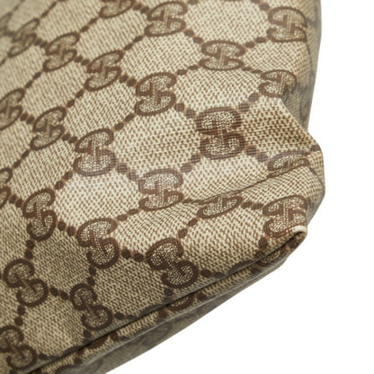 Gucci Gg Supreme Old Clutch Bag 97.19.303 Brown Leather