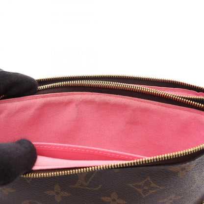 Louis Vuitton Monogram Vivienne Double Zip Pochette Shoulder Bag In Coated Canvas And Leather