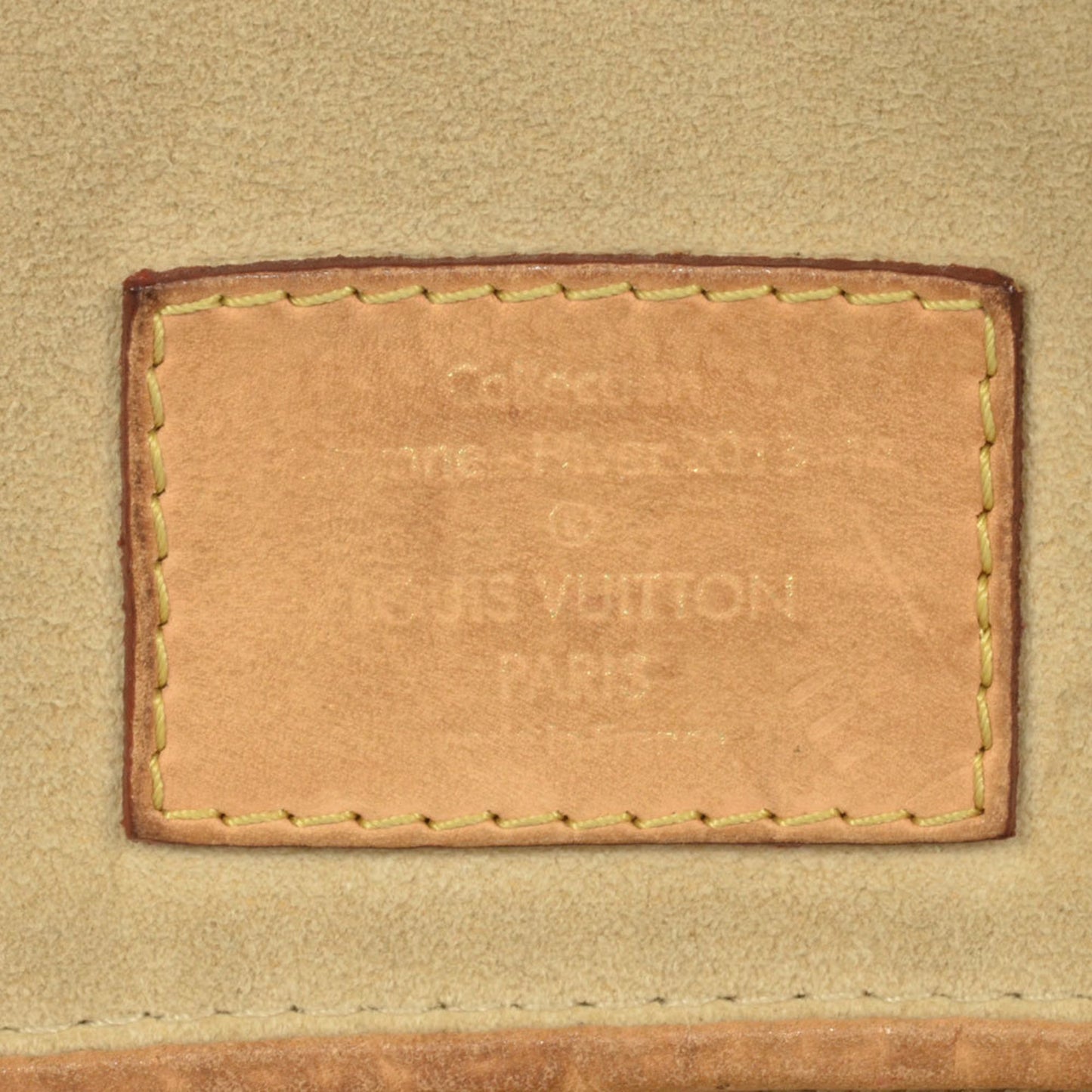 Louis Vuitton Louis Vuitton Lockit Chain Handbag Monogram Canvas M40989 Brown Du2153