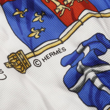 Hermes Herms Petit Carr 45 Pavois Silk Scarf