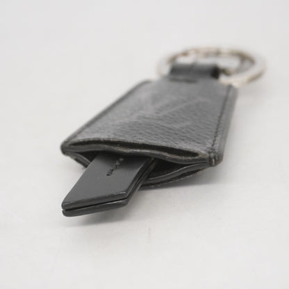 Louis Vuitton Monogram Eclipse Porte-Cls Cloche-Cls Keychain M63620 Black