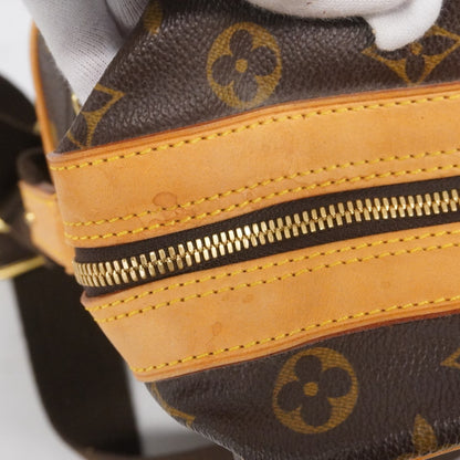 Louis Vuitton Monogram Saxophone Wash Shoulder Bag M92967 Brown