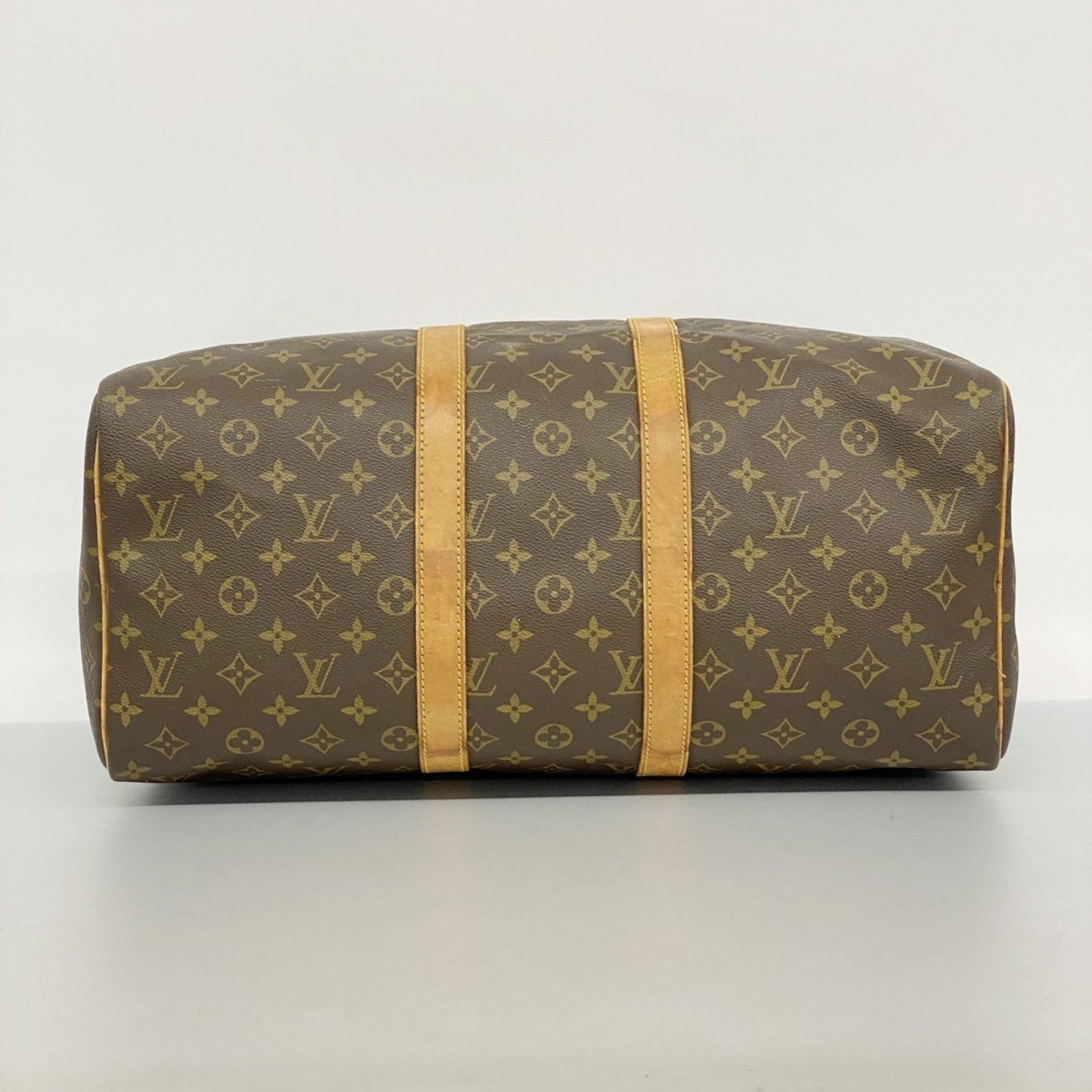 Louis Vuitton Monogram Keepall 45 Boston Bag M41428 Brown