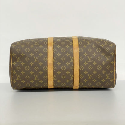 Louis Vuitton Monogram Keepall 45 Boston Bag M41428 Brown