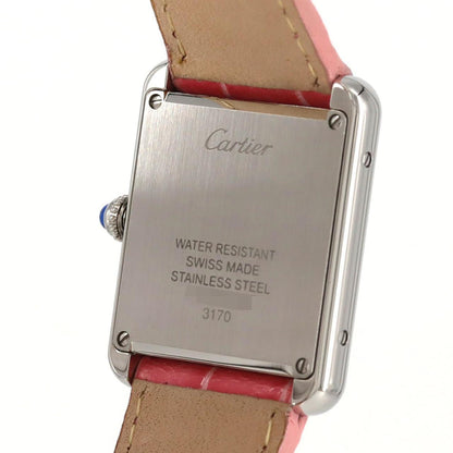 Cartier Tank Solo Sm W5200000 Stainless Steel Quartz Watch