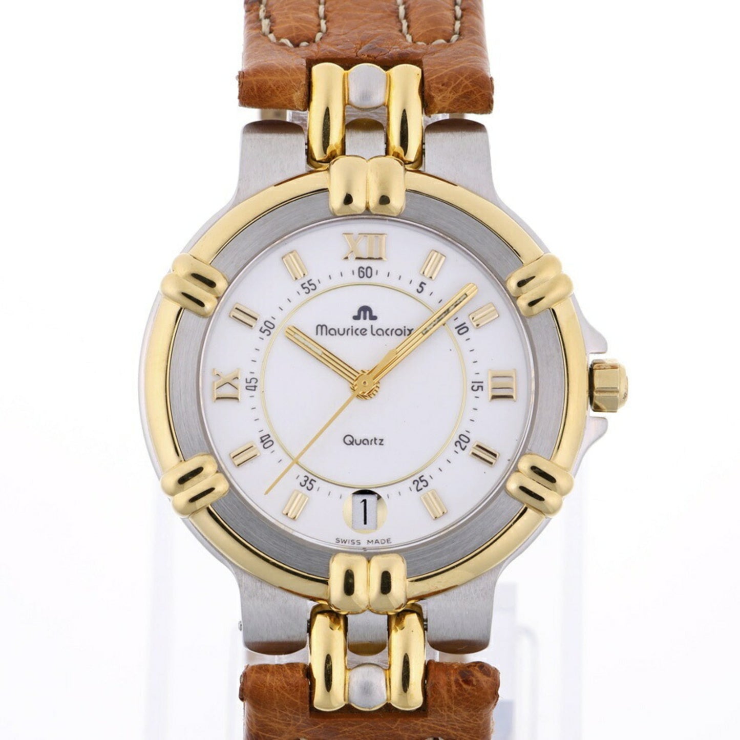 Maurice Lacroix Calypso Date 95345 White Quartz 70095