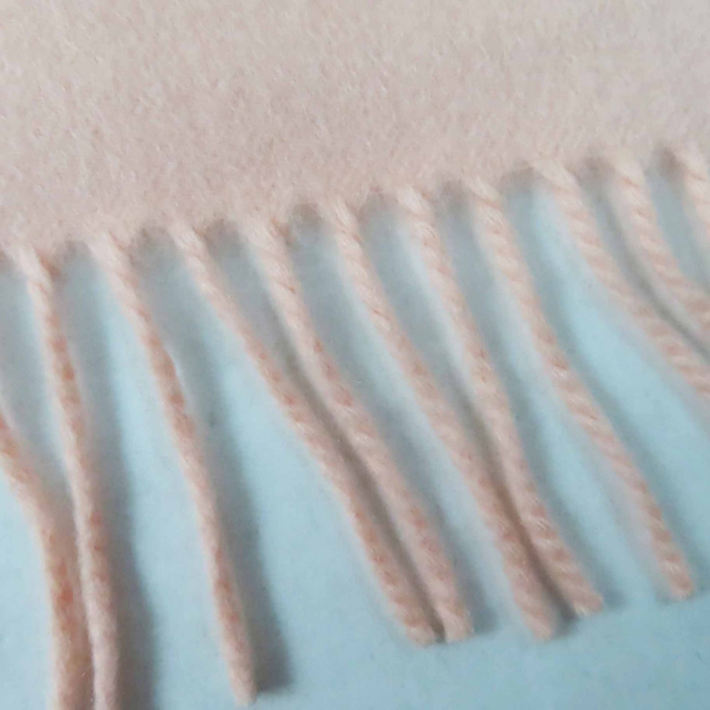 Hermes 100% Cashmere Shawl With Embroidered Logo