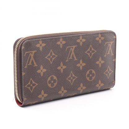 Louis Vuitton Zippy Wallet Monogram Coquelicot Round Long