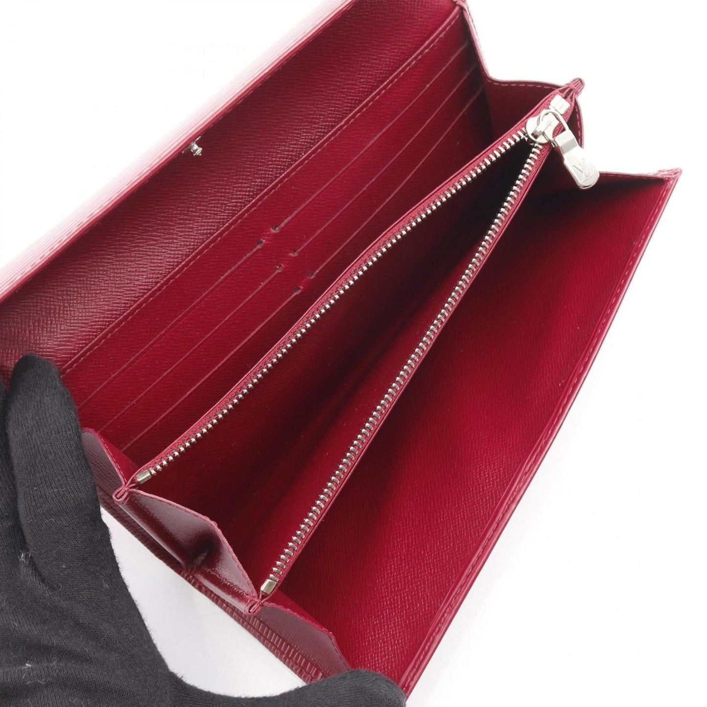 Louis Vuitton Sarah Portefeuille Bi-Fold Long Wallet In Epi Leather