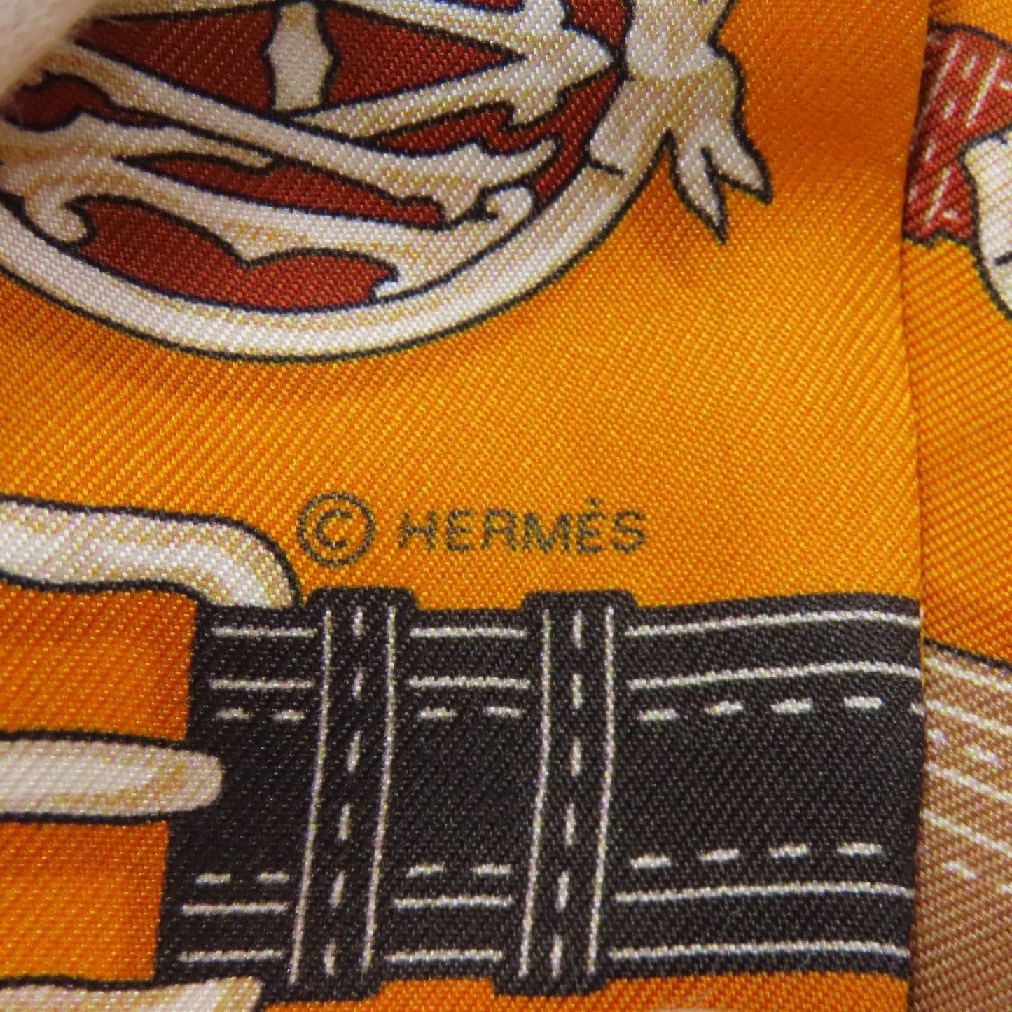 Hermes Twilly Scarf/Muffler Silk