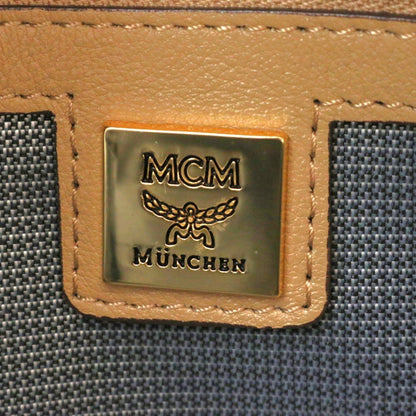 Mcm Visetos Studded Leather Backpack