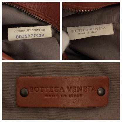 Bottegaveneta Bottega Veneta Intrecciato Brown Gunmetal Hardware Leather B03597793V Shoulder Bag
