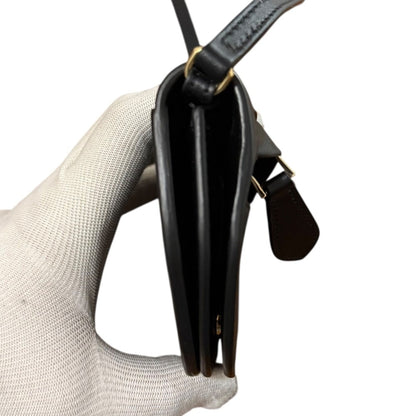 Burberry Mini Olympia Micro Shoulder Bag In Black