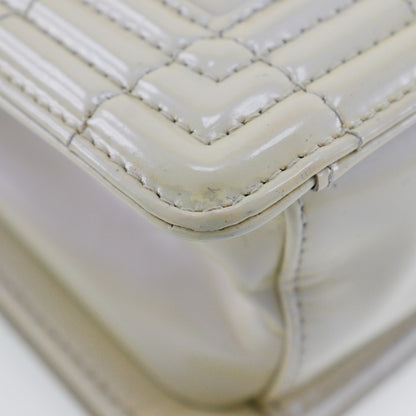 Chanel Chain Shoulder Bag Boy Chanel Enamel 2013 A5 Flap Chainshoulder