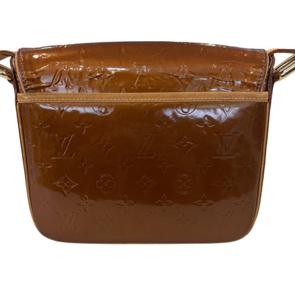 Louis Vuitton Vernis Christy Gm Shoulder Bag M91107 Brown