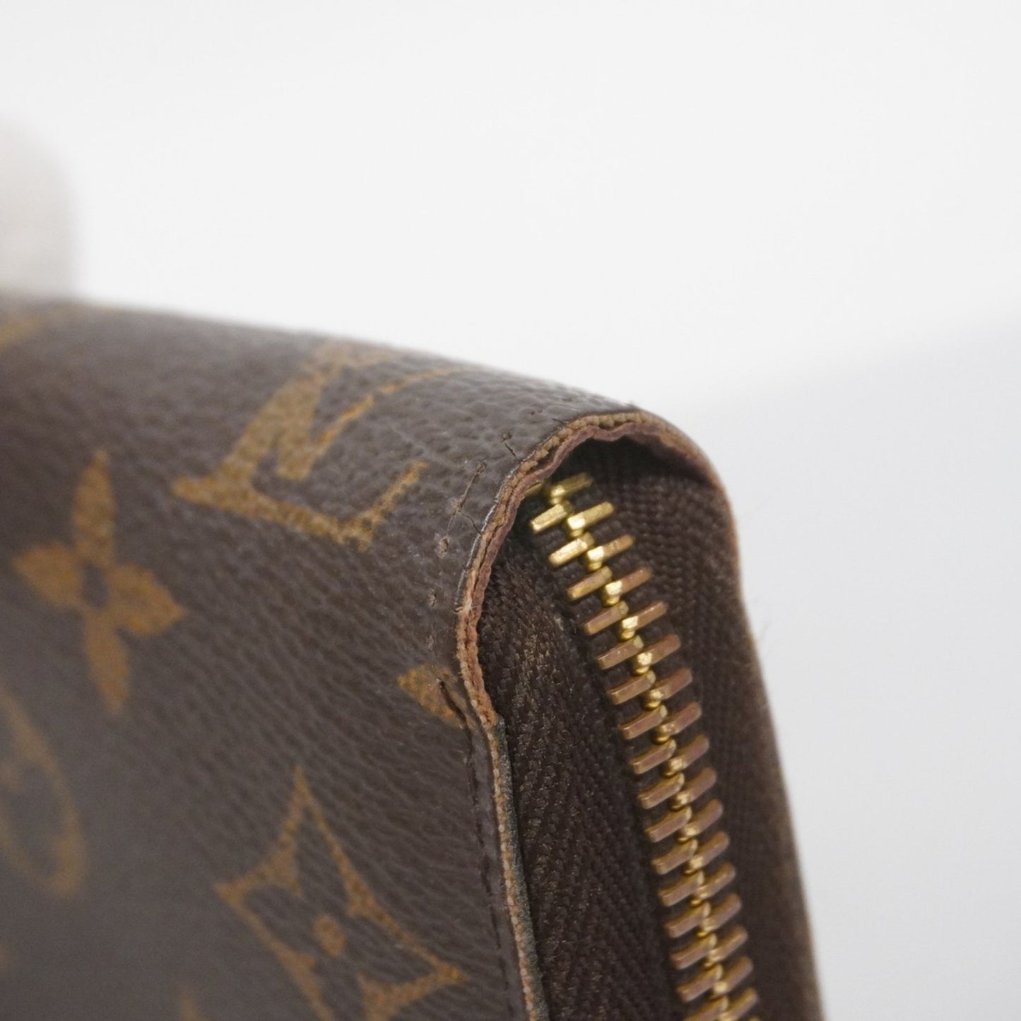 Louis Vuitton Monogram Zippy Wallet M60017 Brown