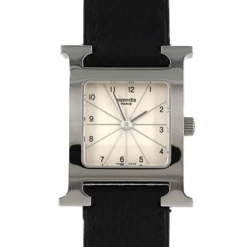 Herms H Watch Hh1.210 Ss Quartz Wristwatch