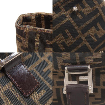 Fendi Zucca Pattern Handbag Canvas