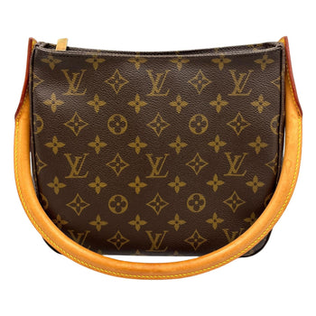 Louis Vuitton Looping Mm M51146 Monogram Canvas Brown Handbag