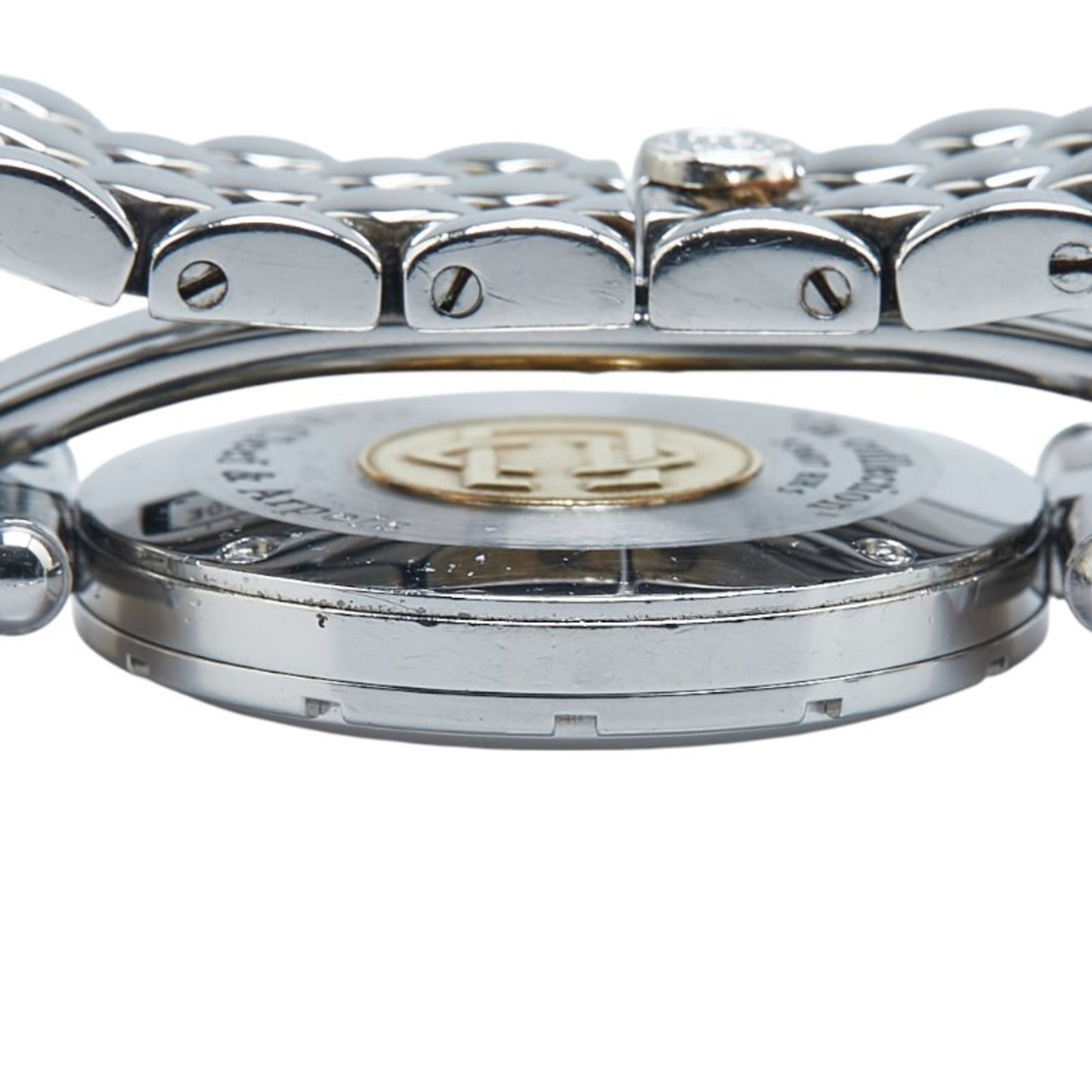 Van Cleef & Arpels La Collection Quartz Watch With Silver Dial And Stainless Steel