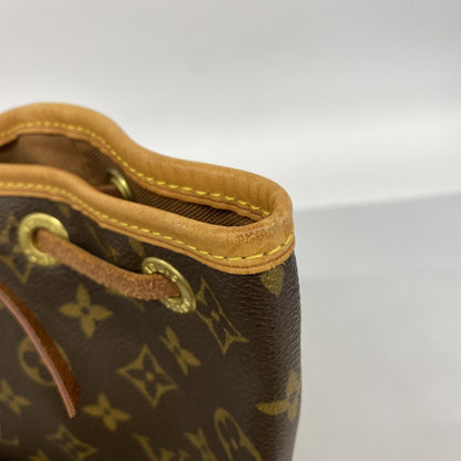 Louis Vuitton Monogram Montsouris Mm Backpack M51136 Brown