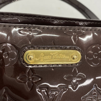 Louis Vuitton Vernis Wilshire Mm Tote Bag M91645 Amaranth