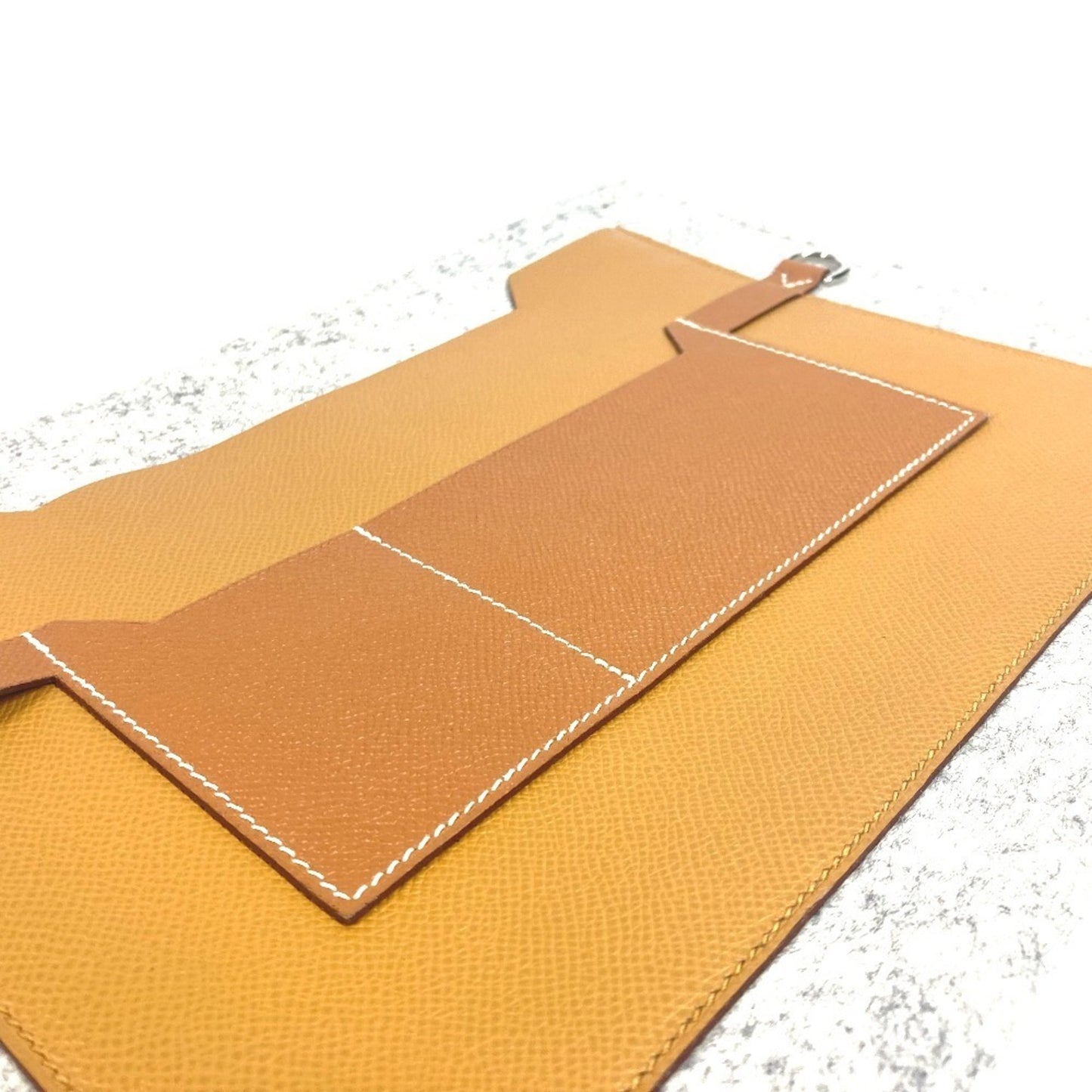 Hermes Toudou 37 Pouch/Clutch Bag In Felt And Leather