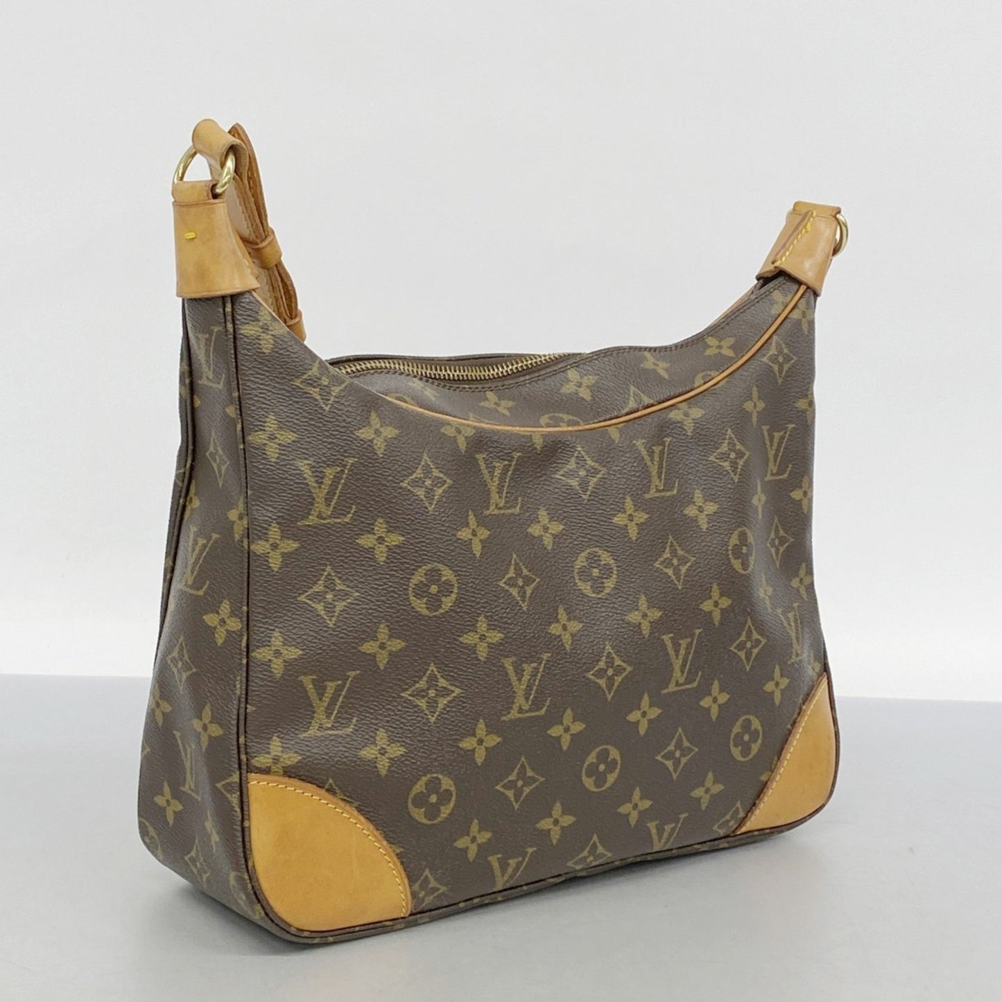 Louis Vuitton Monogram Boulogne 30 Shoulder Bag M51265 Brown