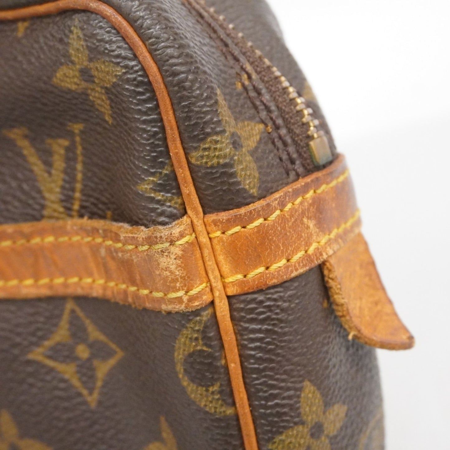 Louis Vuitton Monogram Compigne 23 Clutch Bag M51847 Brown