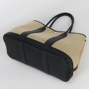 Hermes Garden Party Tpm A Stamped Tote Bag