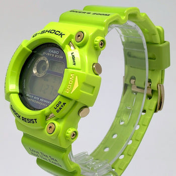 Casio G-Shock Gw-200F-3 Frogman Earthwatch Watch Featuring A Rain Frog