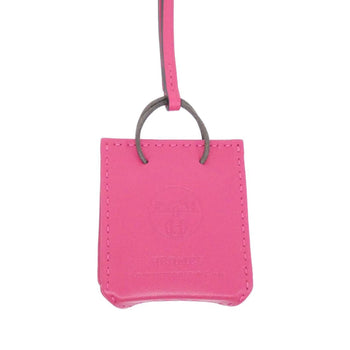 Hermes Herms Sac Orange Accessory Bag Charm 079065Ca