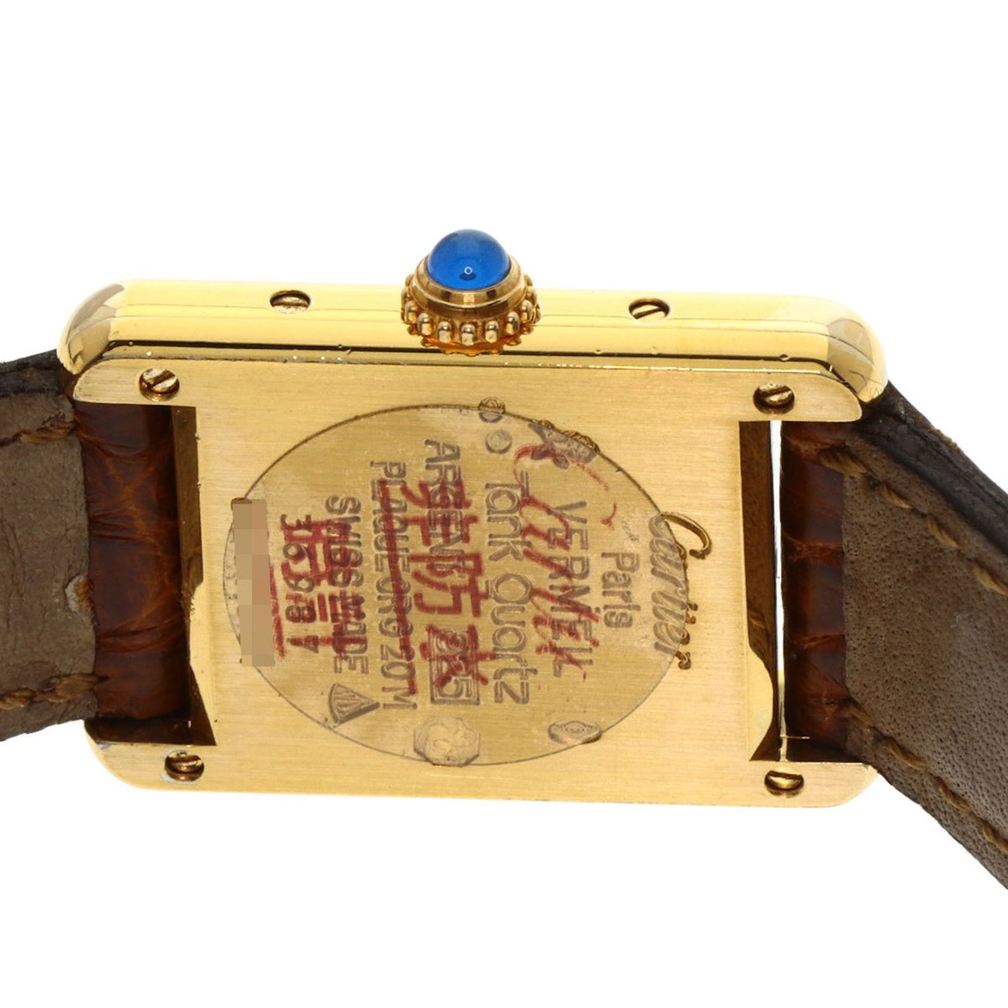 Cartier W1003053 Must Tank Sm Watch