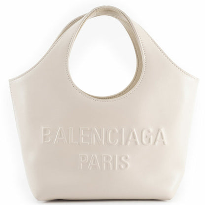 Balenciaga Mary Kate Xs Tote Bag 747036 In Cream Leather