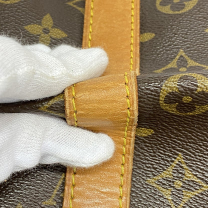 Louis Vuitton Monogram Keepall 55 Boston Bag M41424 Brown