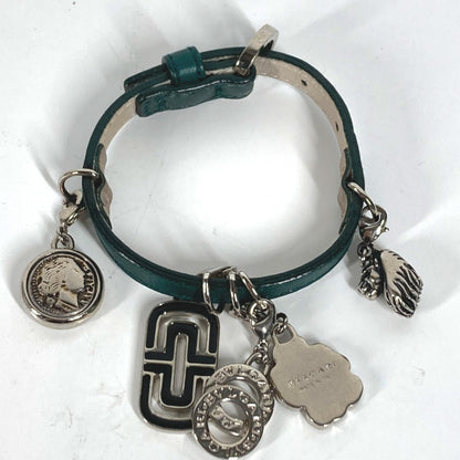 Bvlgari Bvlgari Bvlgari Logo Bangle Accessories Bracelet Green