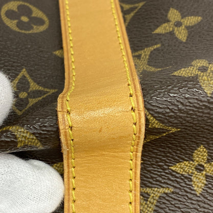 Louis Vuitton Monogram Keepall 55 Boston Bag M41424 Brown