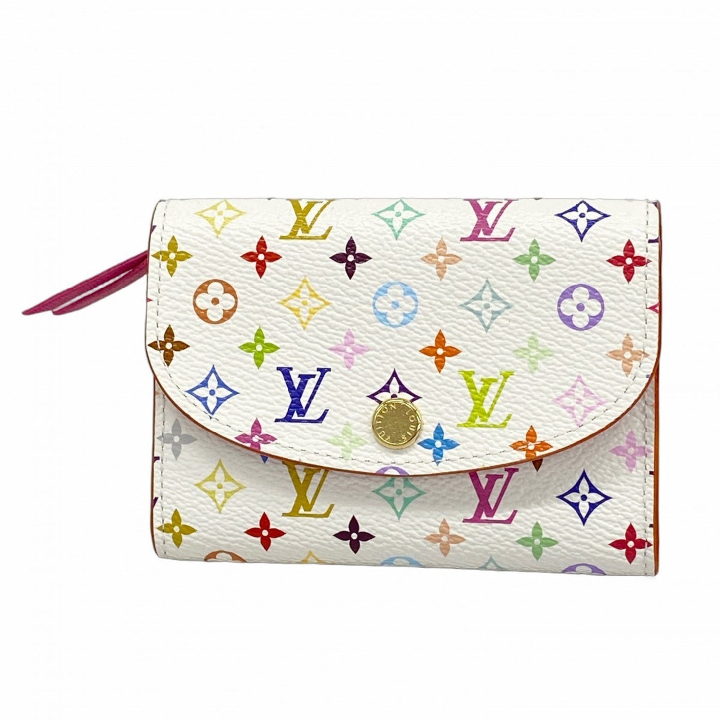 Louis Vuitton Monogram Multicolore Wallet/Coin Case Lvtm Porte Monnaie Rosari M13399 Bron
