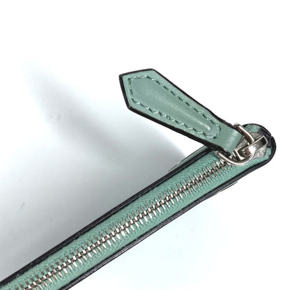Fendi 8Bs007 Coin Purse Wallet Pouch Green