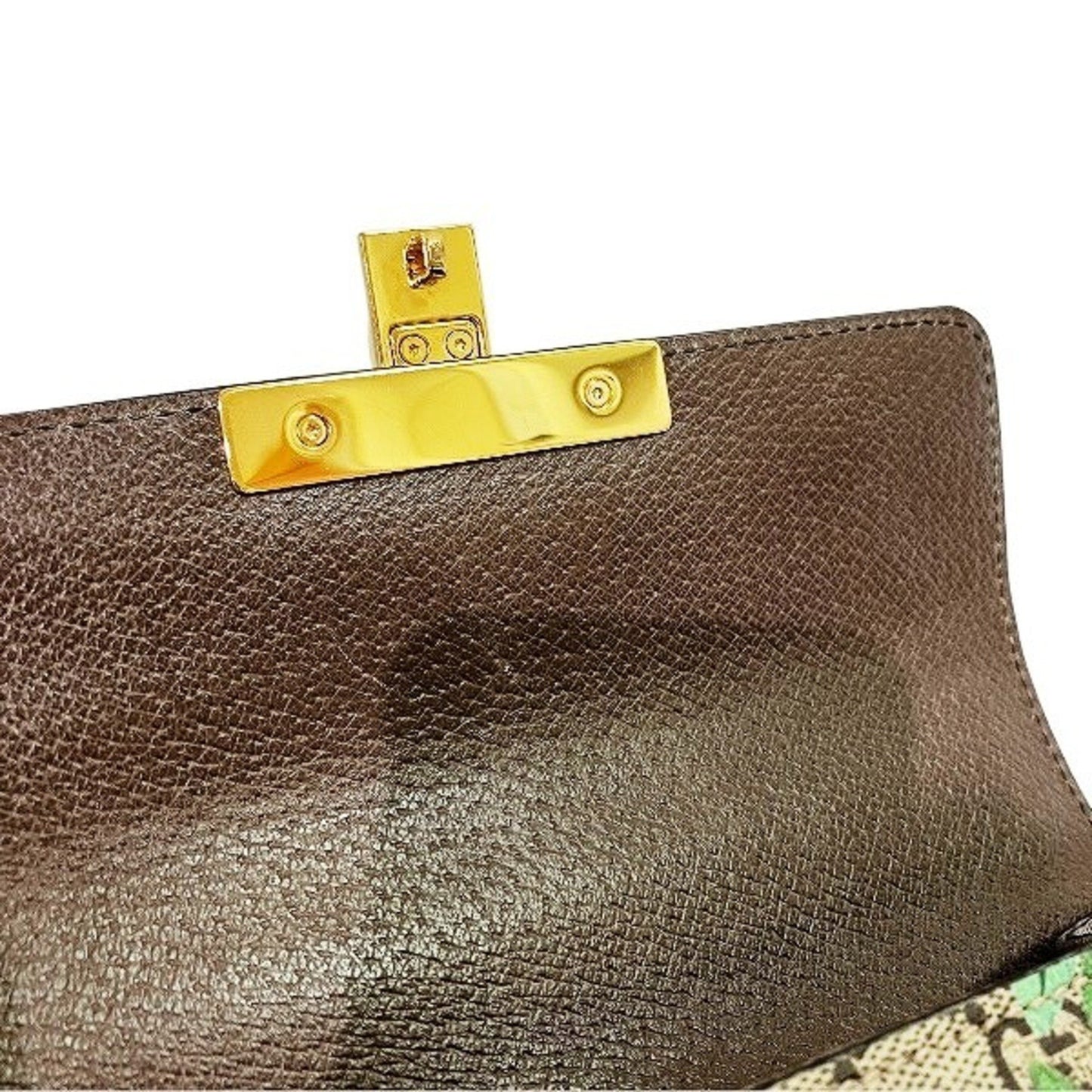 Gucci Gg Supreme 409487 Ladylock Floral Pvc