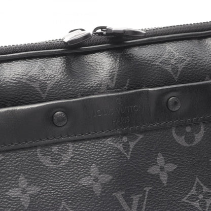 Louis Vuitton Alpha Shoulder Bag Coated Canvas Leather Monogram Eclipse